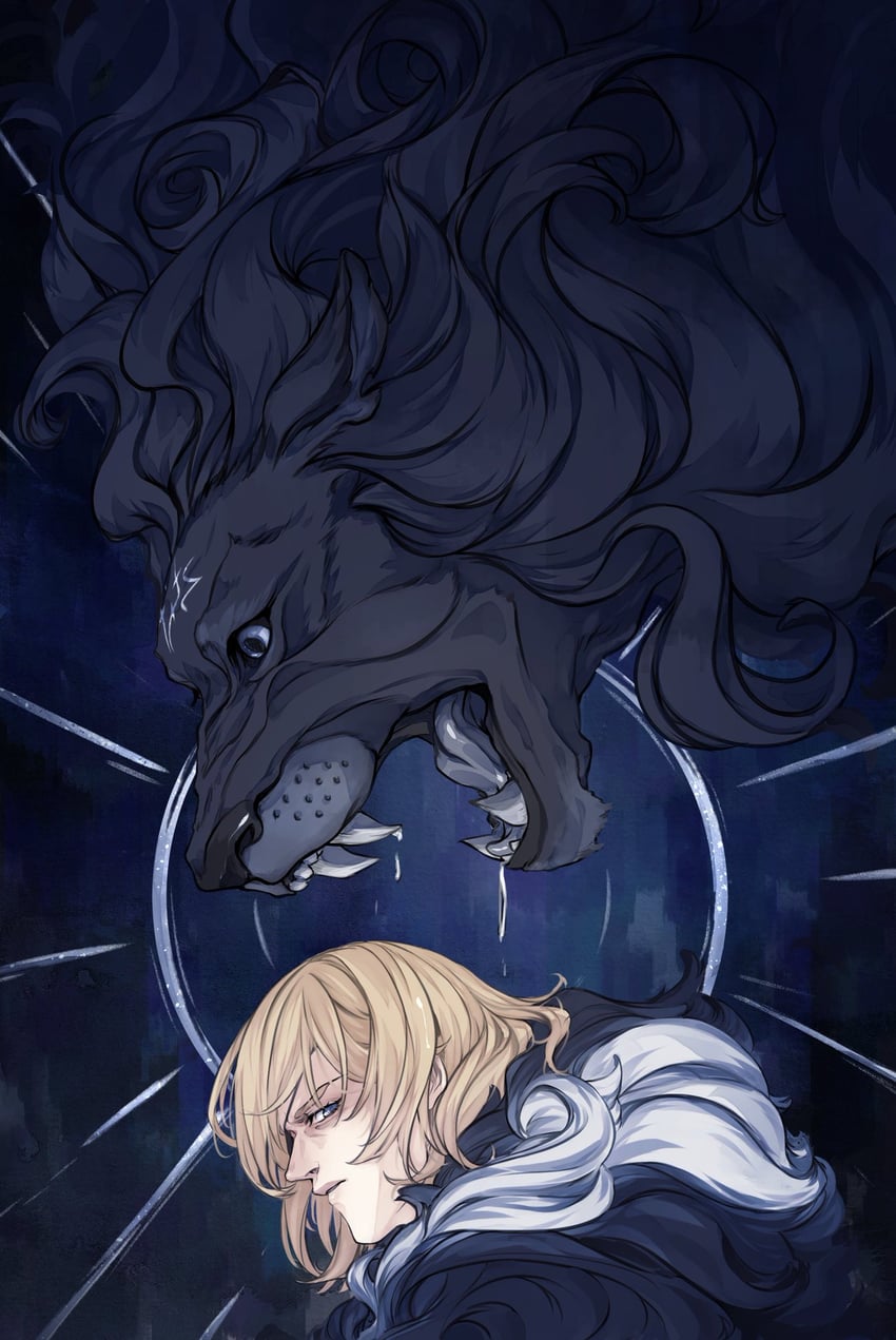 dimitri alexandre blaiddyd (fire emblem and 1 more) drawn by iaurencin