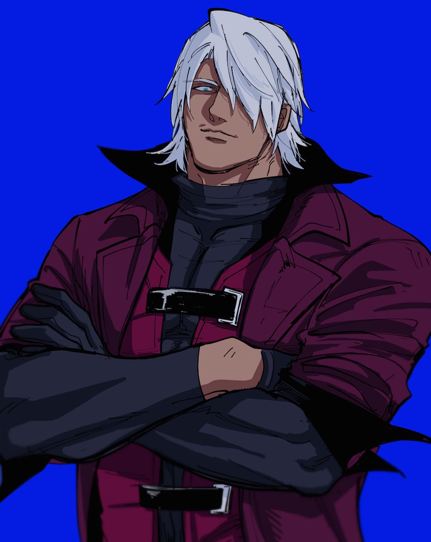 dante (devil may cry and 1 more) drawn by nama29_m