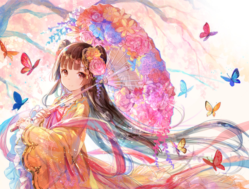 flower lyric (nikki and 1 more) drawn by fuzichoco