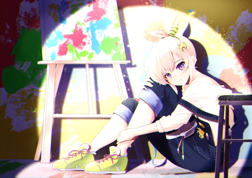 airani iofifteen (hololive and 1 more) drawn by aonouta