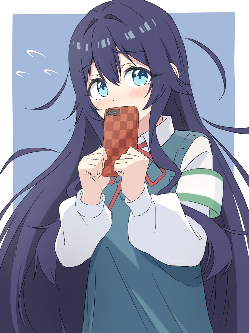 yoshimoto shizuka (kimi no koto ga dai dai dai dai daisuki na 100-nin no kanojo) drawn by samusun