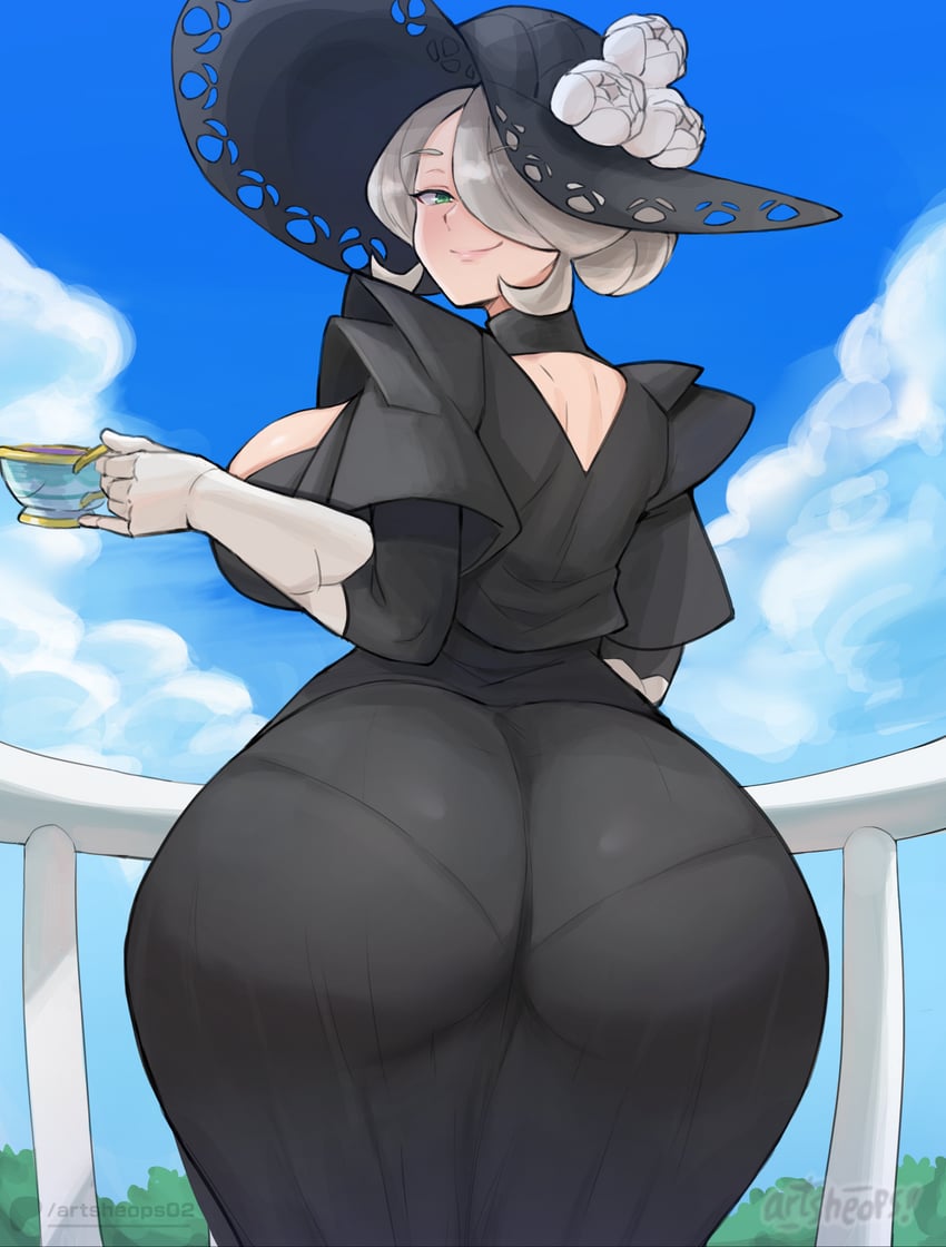cogita (pokemon and 1 more) drawn by artsheops and nejime