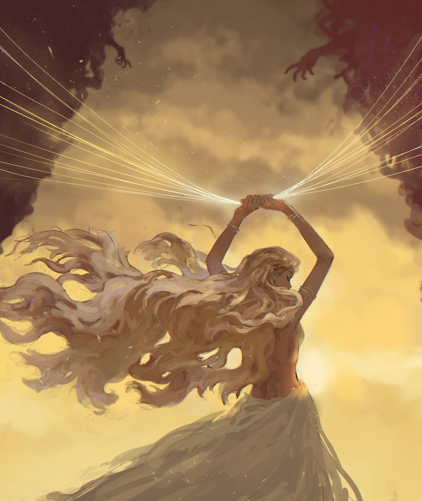 queen marika the eternal (elden ring and 1 more) drawn by tristanbrardart