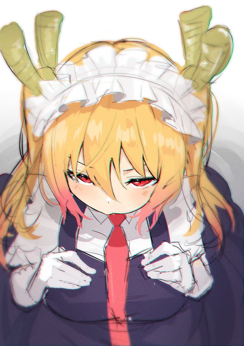 tohru (kobayashi-san chi no maidragon) drawn by mo_(mo80_rr)