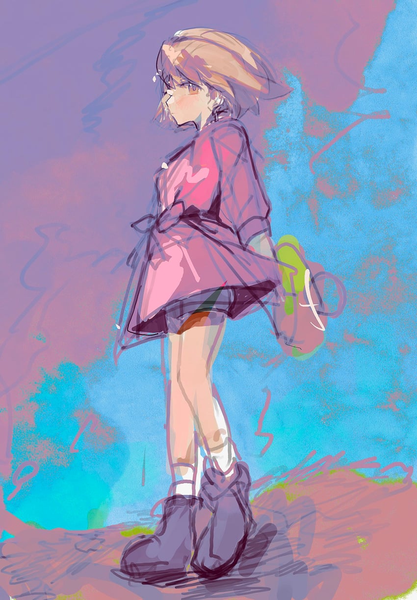 gloria (pokemon and 1 more) drawn by fukuzawa_(huku486)