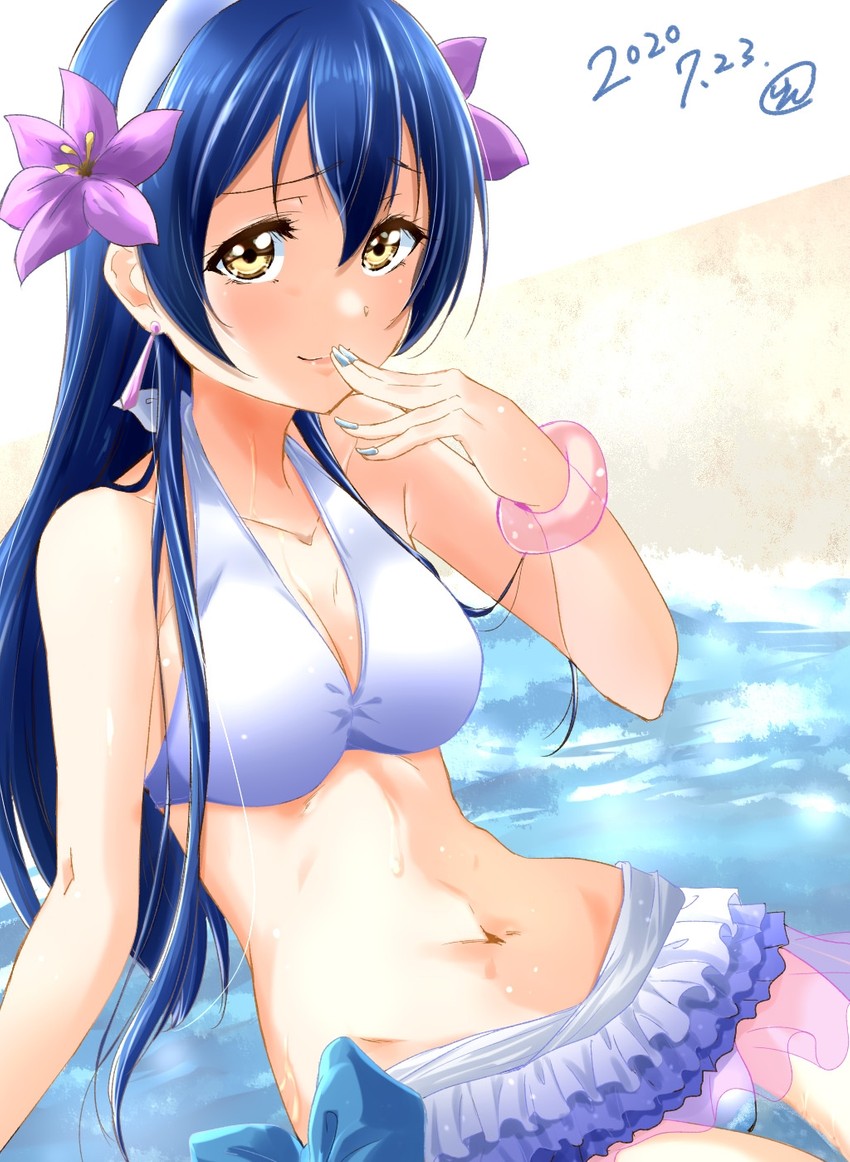 sonoda umi (love live! and 1 more) drawn by urutsu_sahari