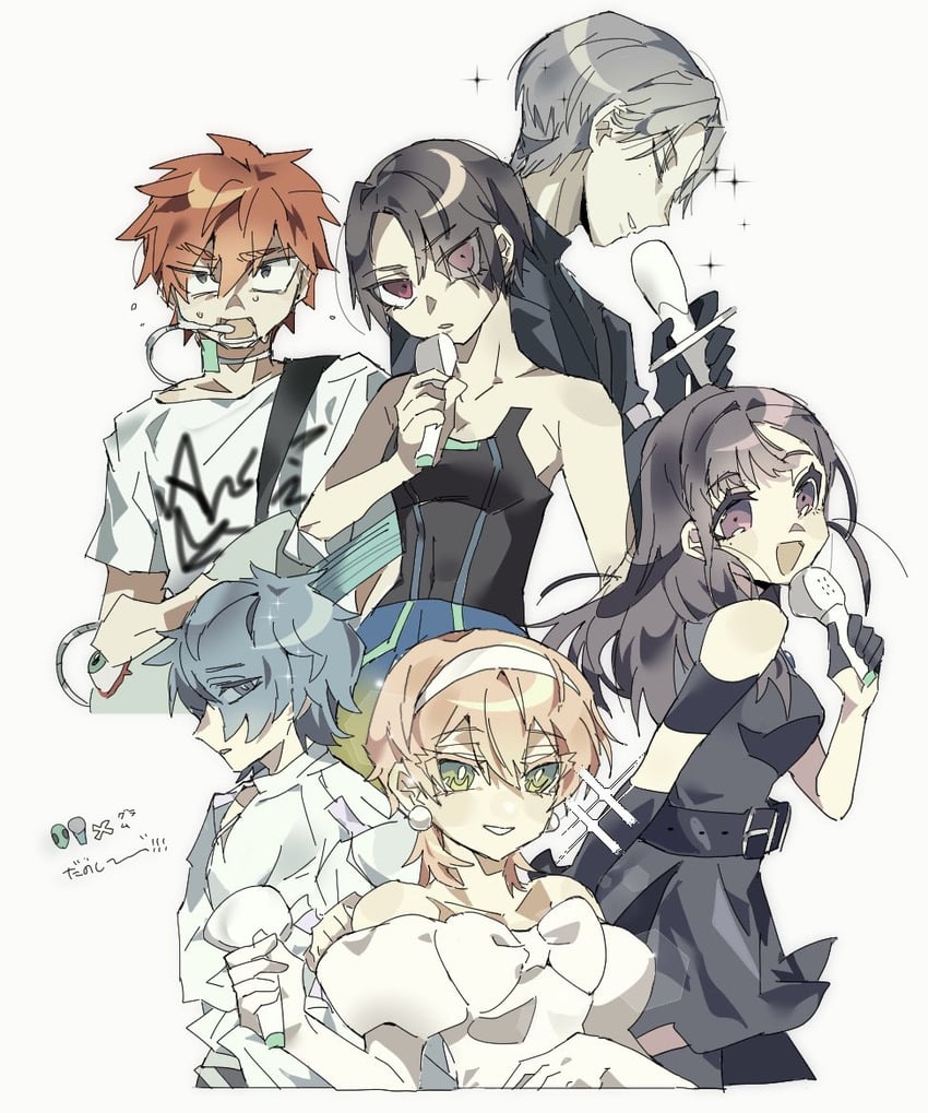 sua, mizi, till, ivan, luka, and 7 more (alien stage and 1 more) drawn by dokusuji_(kw9onou58)