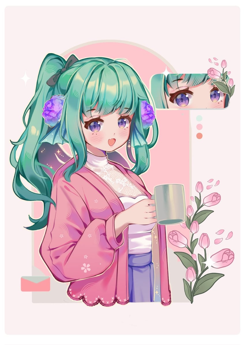 finana ryugu (nijisanji and 1 more) drawn by lisana_strauss