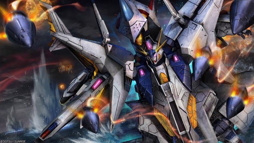 penelope (gundam and 3 more) drawn by tenjin_hidetaka