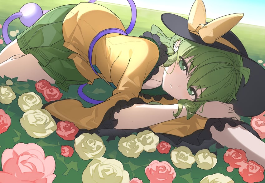 komeiji koishi (touhou and 1 more) drawn by devilkillerx