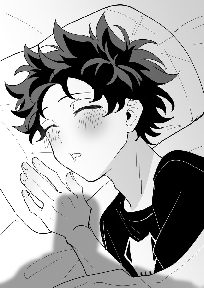 midoriya izuku (boku no hero academia) drawn by rapiko