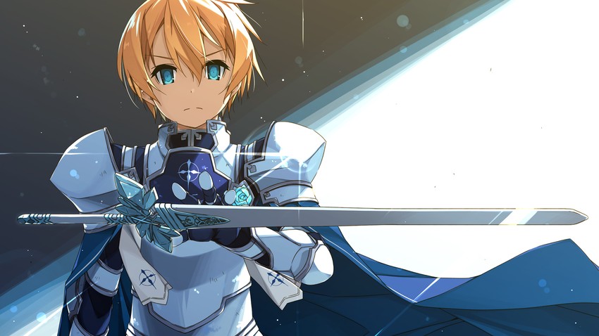 eugeo (sword art online and 1 more) drawn by shikei