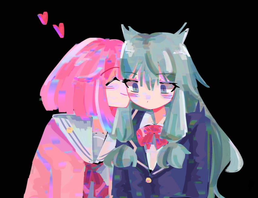 ootori emu and kusanagi nene (project sekai) drawn by yaoyuren