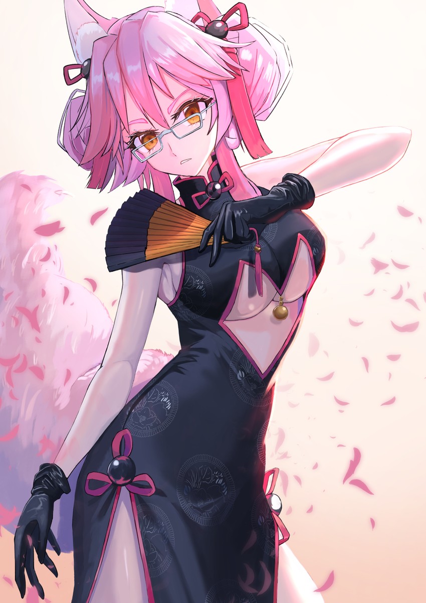 tamamo and koyanskaya (fate and 1 more) drawn by may9