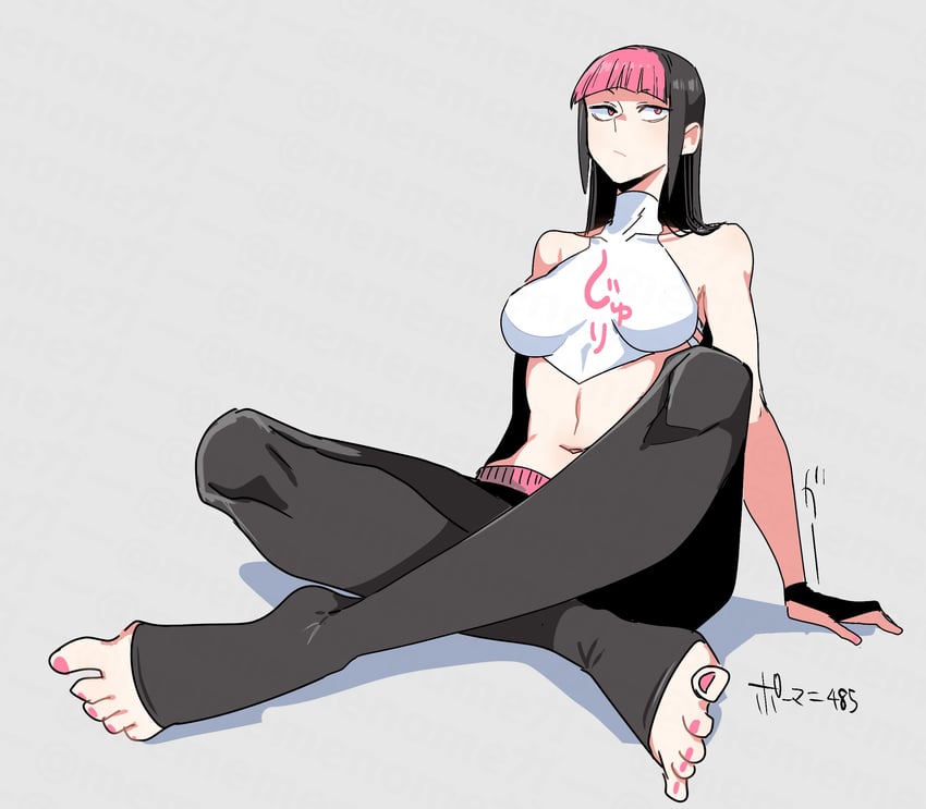 han juri (street fighter and 1 more) drawn by eye_(mememem)