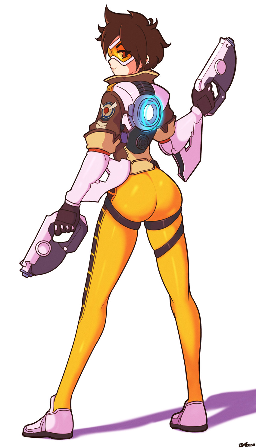 tracer (overwatch and 1 more) drawn by jeff_miga