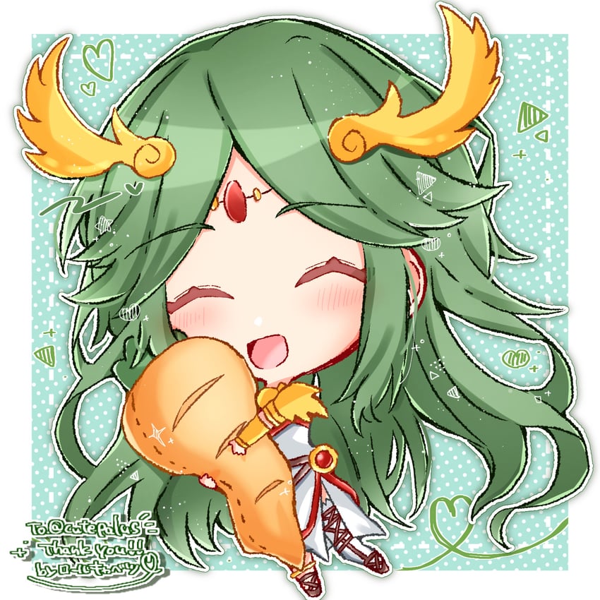 palutena (kid icarus and 1 more) drawn by nanashi_(pos_t_0w0)