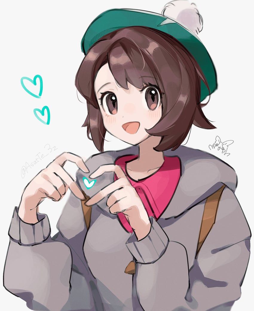 gloria and morpeko (pokemon and 1 more) drawn by asatte_3z