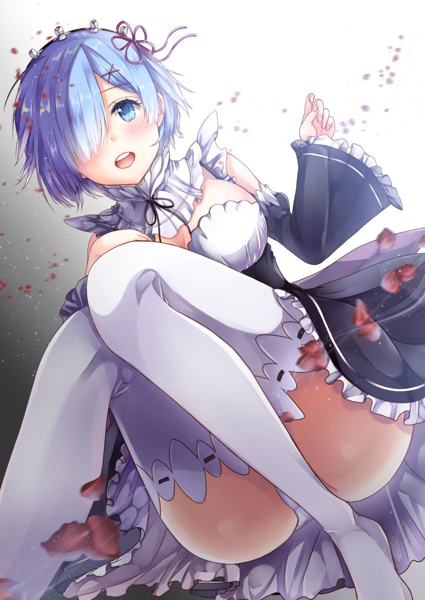 rem (re:zero kara hajimeru isekai seikatsu) drawn by yoshida_iyo