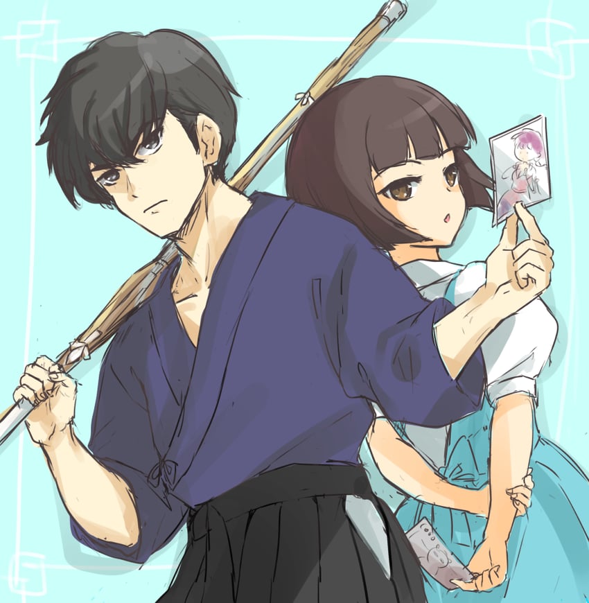 ranma-chan, tendou nabiki, and kunou tatewaki (ranma 1/2) drawn by unigon_(kitsutsuki)