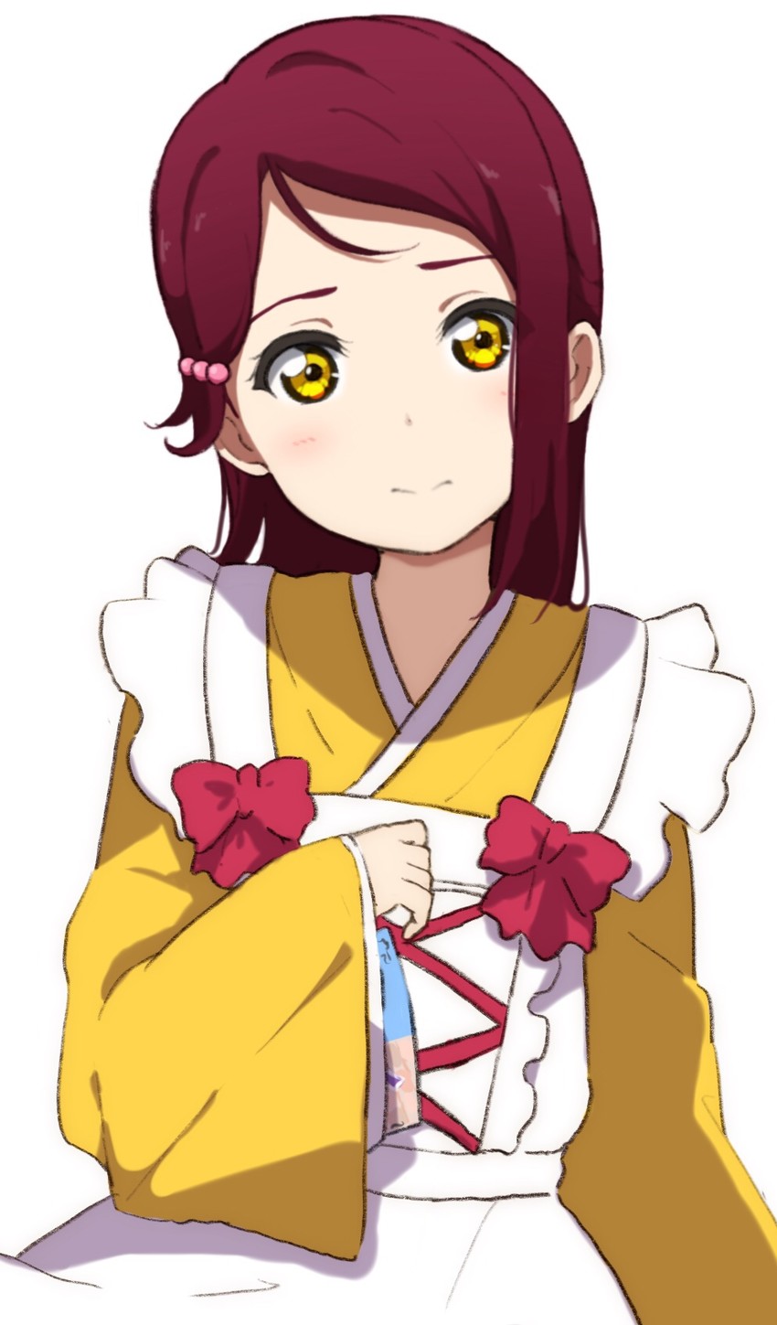 sakurauchi riko (love live! and 1 more) drawn by icehotmilktea