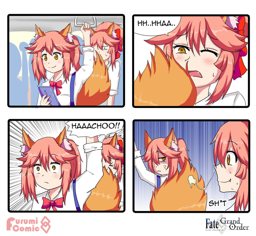 tamamo, tamamo cat, and tamamo no mae (fate and 3 more) drawn by keita_naruzawa