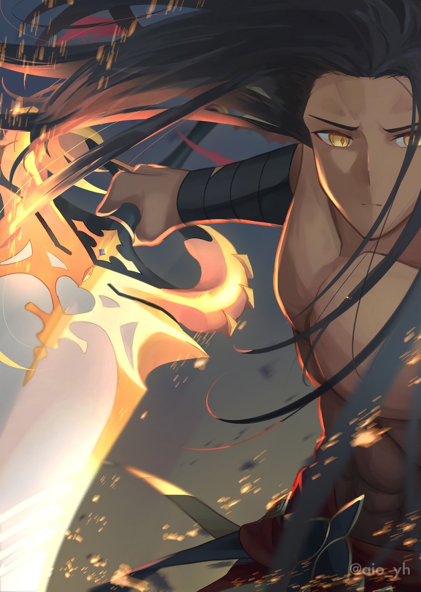heracles and alcides (fate and 2 more) drawn by shin'ya_(yukiura)