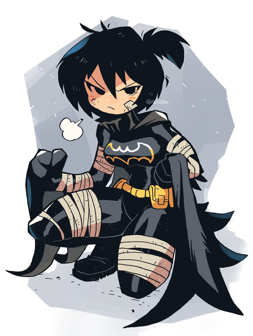 batgirl and cassandra cain (dc comics and 1 more) drawn by rariatto_(ganguri)