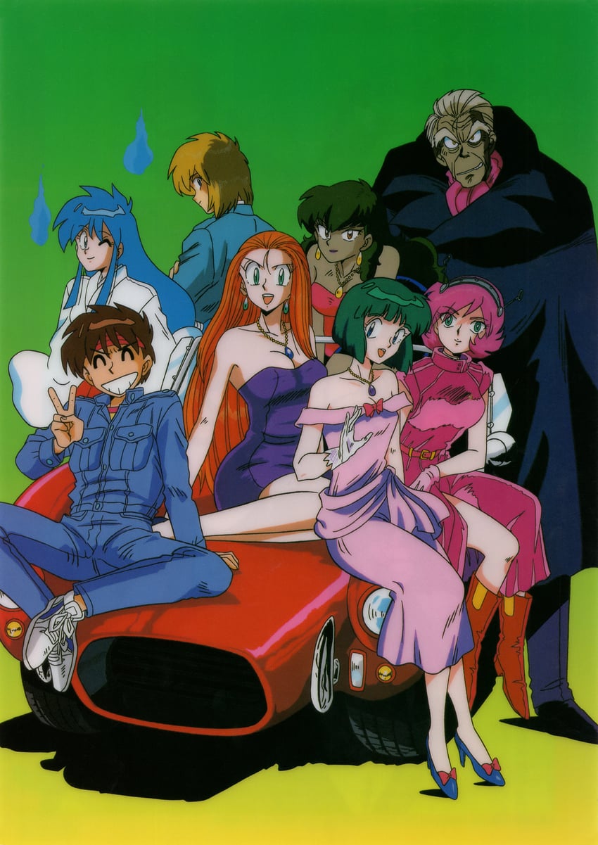 mikami reiko, himuro kinu, yokoshima tadao, maria, dr. chaos, and 3 more (ghost sweeper mikami)