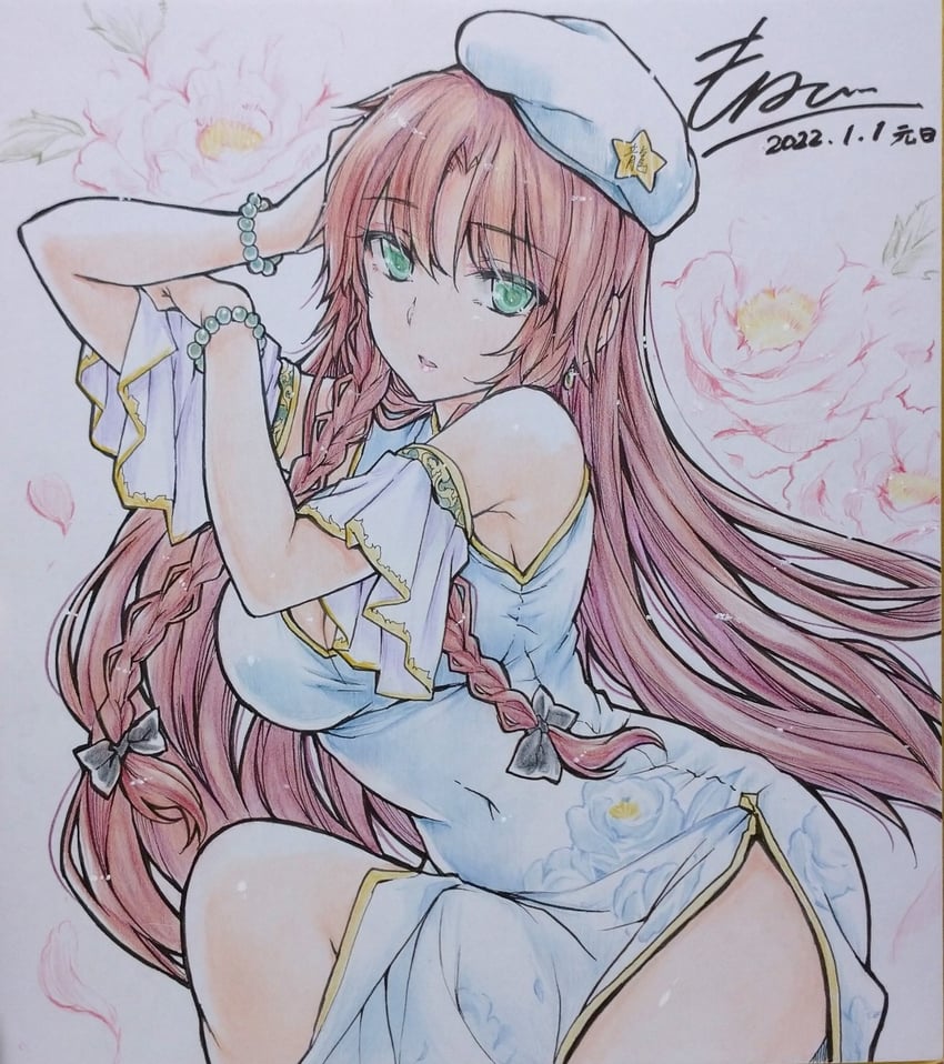 hong meiling (touhou) drawn by monety