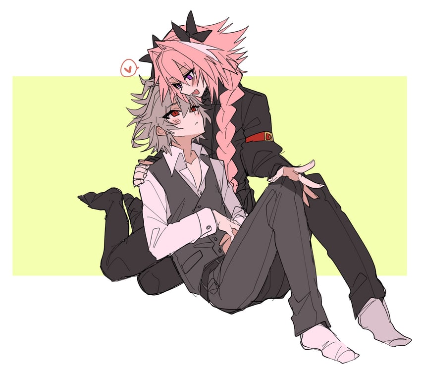 astolfo and sieg (fate and 1 more) drawn by haoro