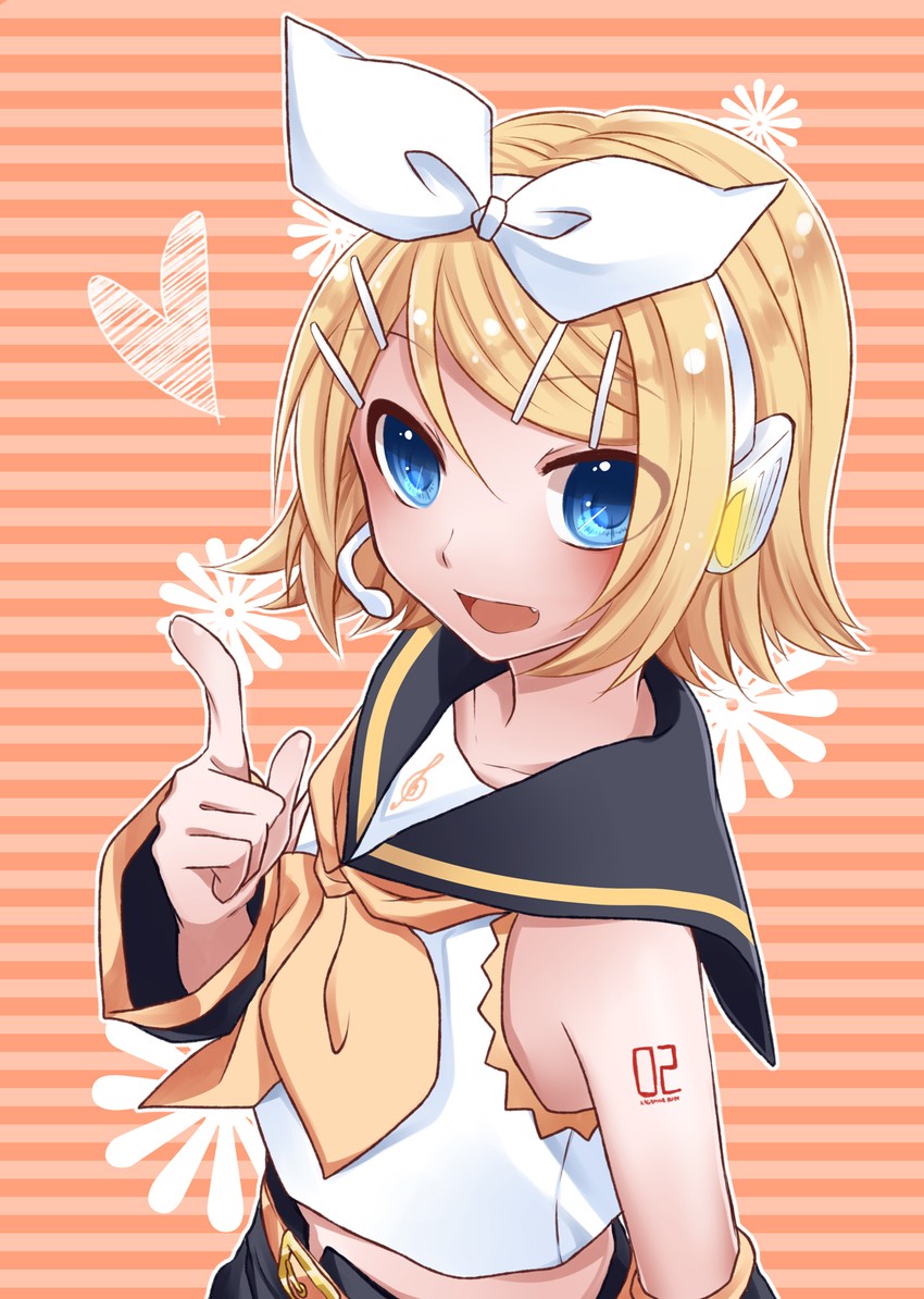 kagamine rin (vocaloid) drawn by yayoi_(egoistic_realism)