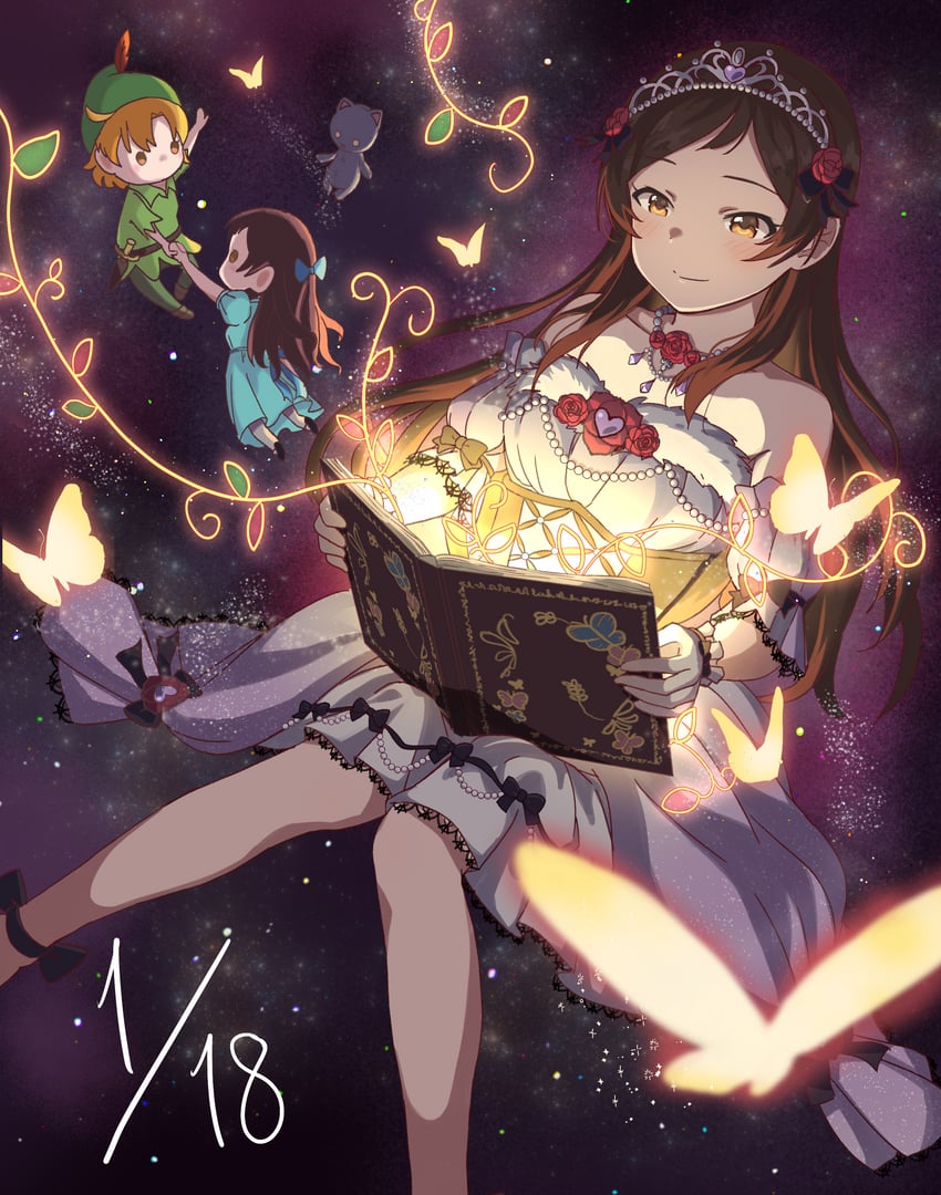 kitazawa shiho, yabuki kana, and peter pan (idolmaster and 3 more) drawn by gen_(renoir1124)