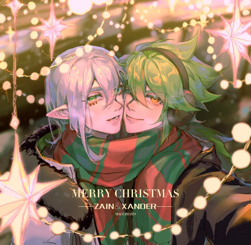 xander and zain (aotu world) drawn by macchiato_bi_guanzhong