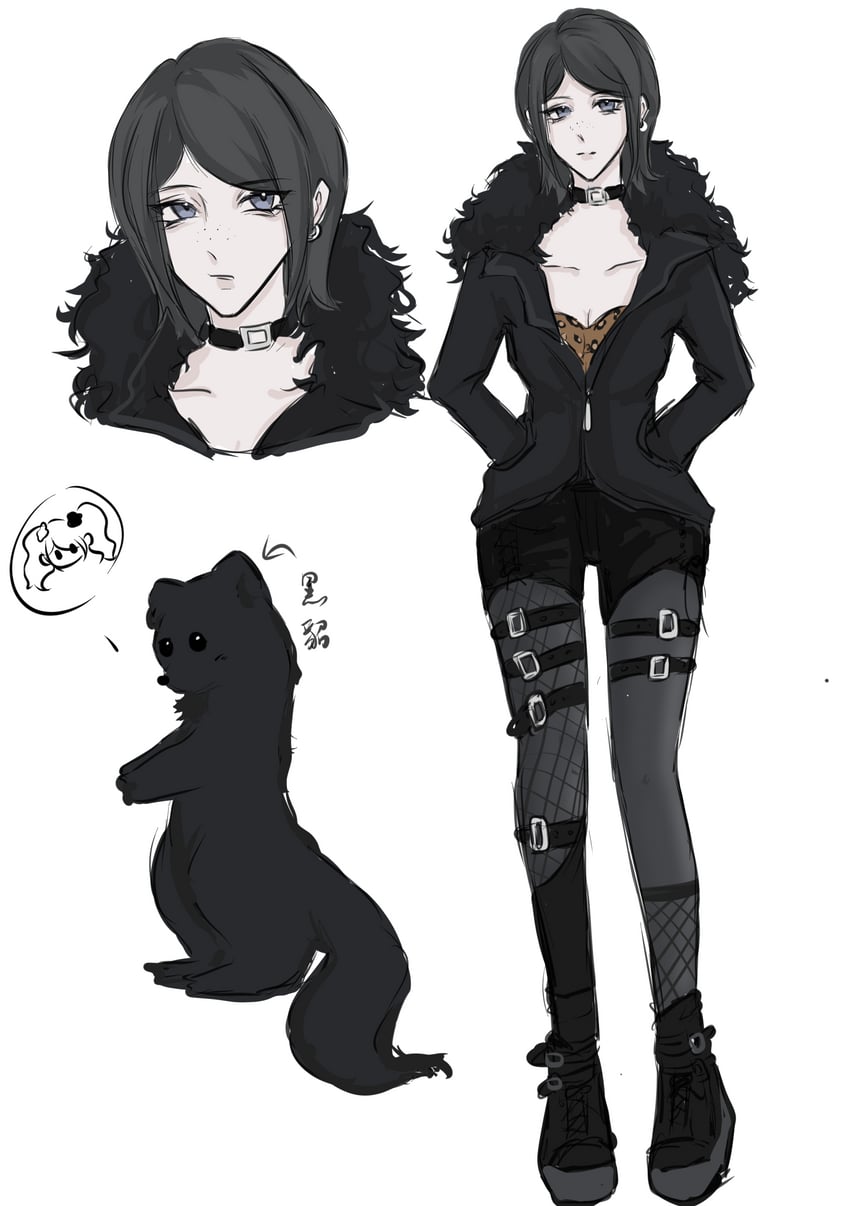 ikusaba mukuro (danganronpa and 1 more) drawn by xianglugongyingxian