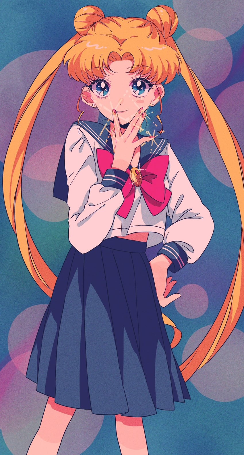 tsukino usagi (bishoujo senshi sailor moon) drawn by rumic_0620