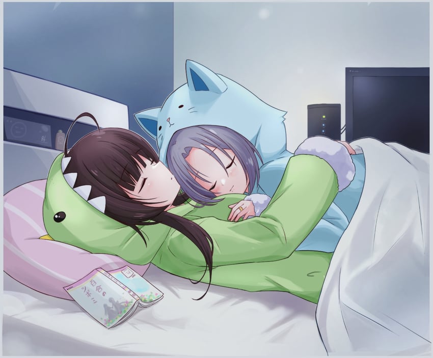 morimoto yuni and kagawa makina (assault lily) drawn by inoguchi_minto