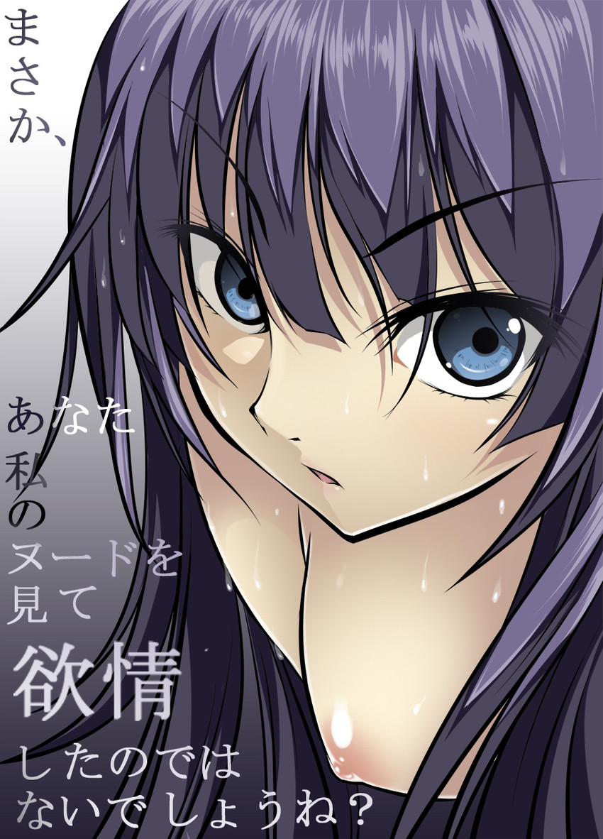 senjougahara hitagi (monogatari and 1 more) drawn by saxasa_kisuk