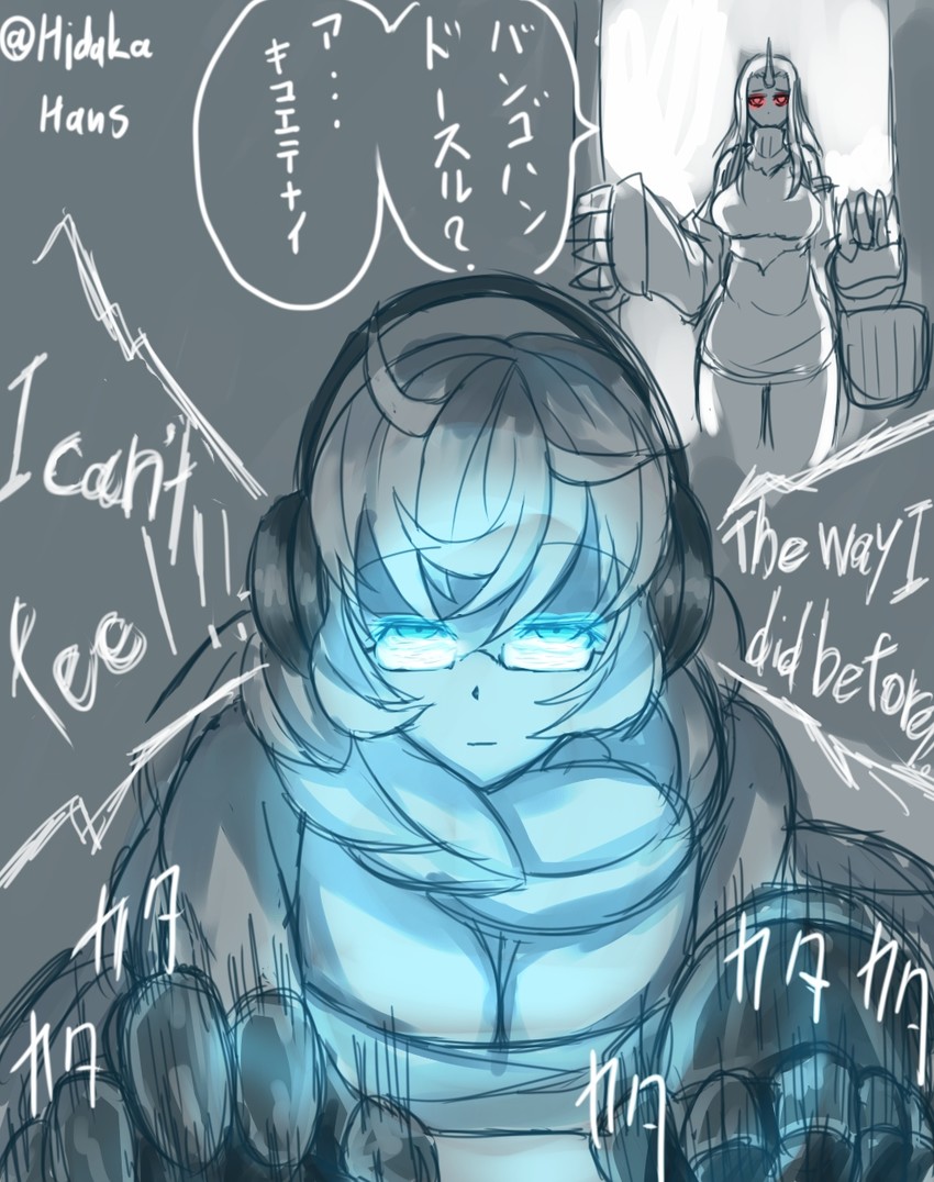 seaport princess and supply depot princess (kantai collection and 1 more) drawn by hidakahans