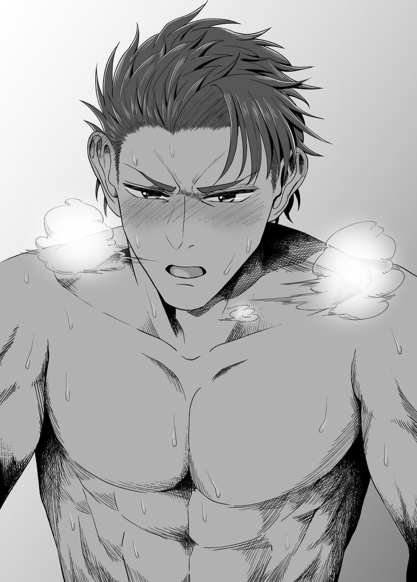 lancelot (fate and 1 more) drawn by irokawa_iku