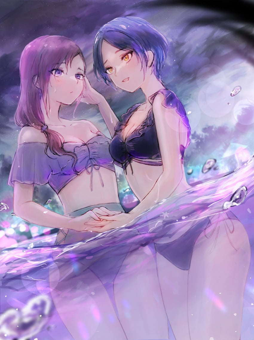 hayami kanade and yagami makino (idolmaster and 1 more) drawn by makinoxkanade
