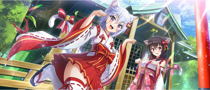 yunyun and chris (kono subarashii sekai ni shukufuku wo! and 1 more)