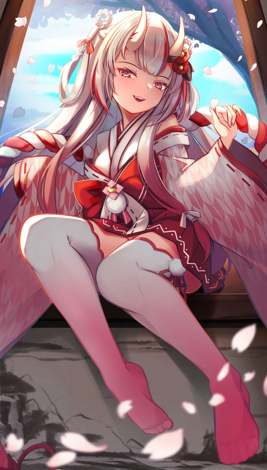 nakiri ayame (hololive) drawn by hoshino_aoi_(la_huynh_hai_than)