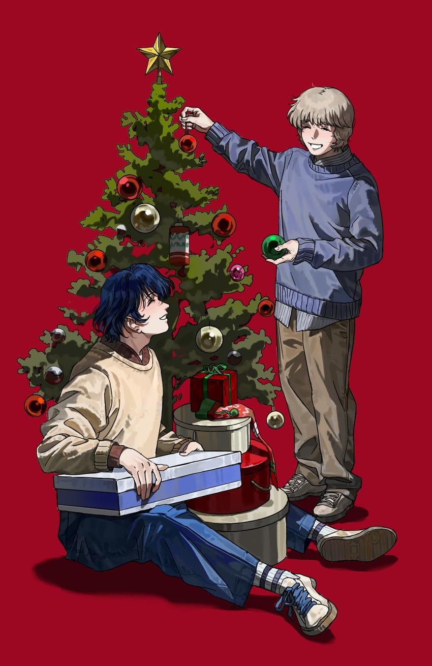 yang wen-li and julian mintz (ginga eiyuu densetsu) drawn by erhuazi917