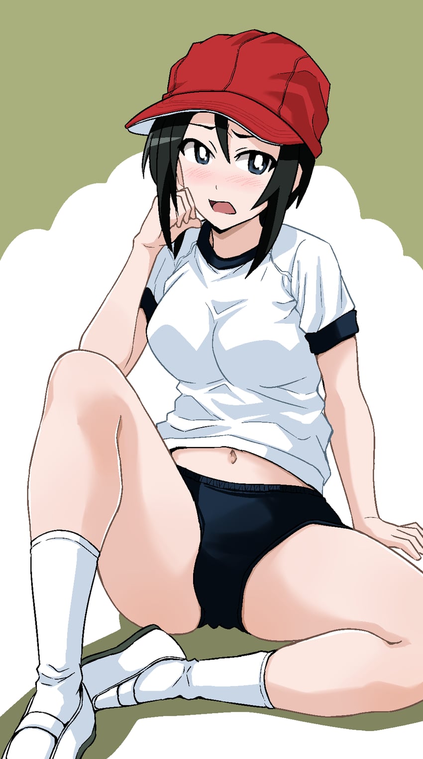 chouno ami (girls und panzer) drawn by ponzu_rui