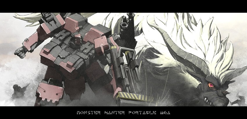 rajang (monster hunter and 1 more) drawn by tsukuba_masahiro