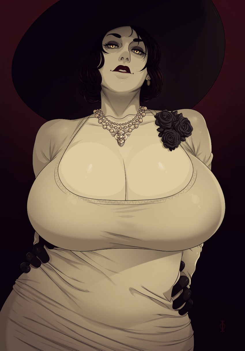 alcina dimitrescu (resident evil and 1 more) drawn by lunasanguinis