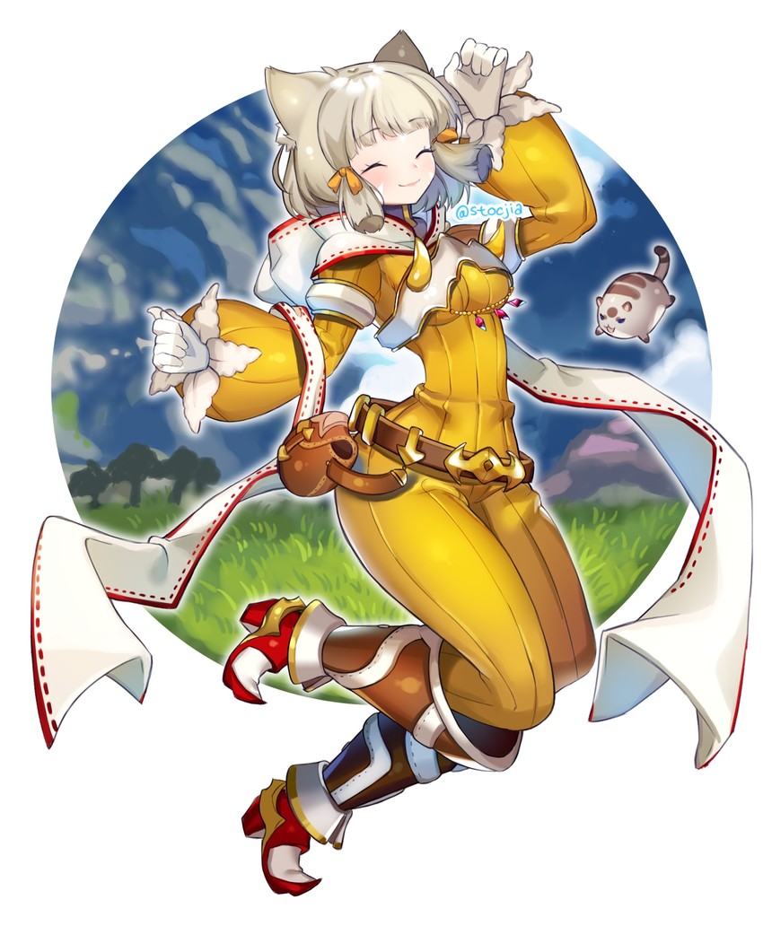 nia and dromarch (xenoblade chronicles and 1 more) drawn by yagi_(kyuhyun)