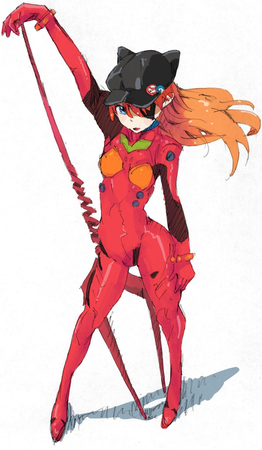 souryuu asuka langley (neon genesis evangelion and 2 more) drawn by kuro_(toi_et_moi)