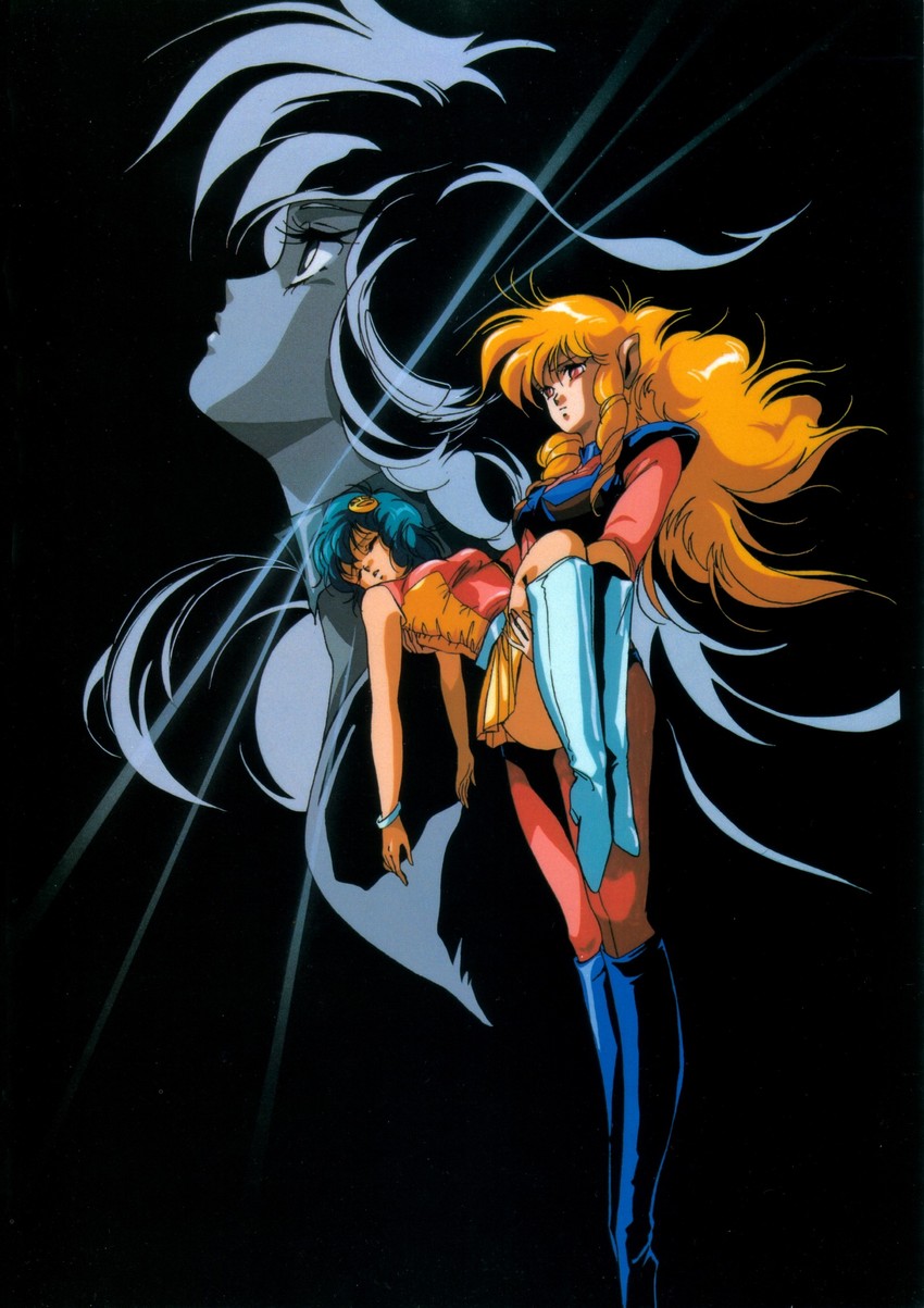 iczer-1 and kanou nagisa (iczer and 1 more) drawn by hirano_toshihiro